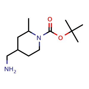 tert-butyl 4-(aminomethyl)-2-methylpiperidine-1-carboxylate