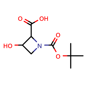 1-[(tert-butoxy)carbonyl]-3-hydroxyazetidine-2-carboxylic acid