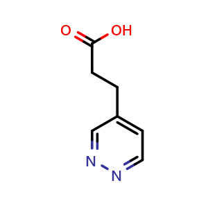 3-(pyridazin-4-yl)propanoic acid