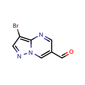 3-bromopyrazolo[1,5-a]pyrimidine-6-carbaldehyde