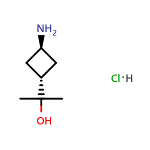 2-[trans-3-aminocyclobutyl]propan-2-ol hydrochloride