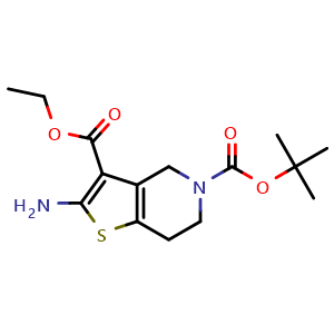 5-tert-butyl 3-ethyl 2-amino-4H,5H,6H,7H-thieno[3,2-c]pyridine-3,5-dicarboxylate