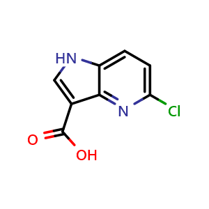 5-chloro-1H-pyrrolo[3,2-b]pyridine-3-carboxylic acid