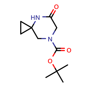 tert-butyl 5-oxo-4,7-diazaspiro[2.5]octane-7-carboxylate