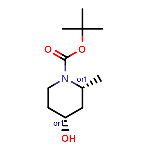 tert-butyl cis-4-hydroxy-2-methylpiperidine-1-carboxylate