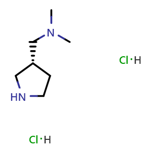 dimethyl({[(3R)-pyrrolidin-3-yl]methyl})amine dihydrochloride