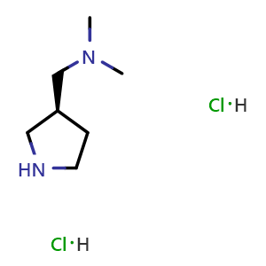 dimethyl({[(3S)-pyrrolidin-3-yl]methyl})amine dihydrochloride