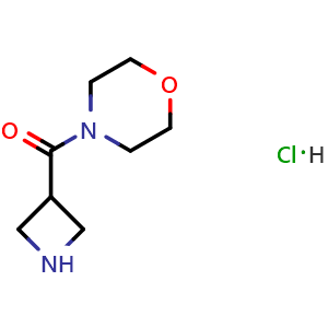 4-(azetidine-3-carbonyl)morpholine hydrochloride