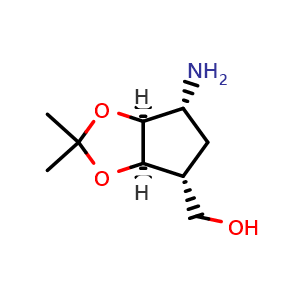 [(3aR,4R,6R,6aS)-6-amino-2,2-dimethyl-hexahydrocyclopenta[d][1,3]dioxol-4-yl]methanol