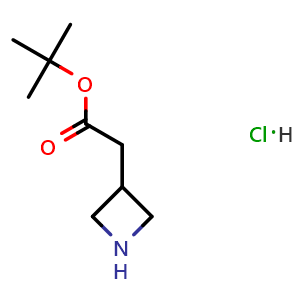 tert-butyl 2-(azetidin-3-yl)acetate hydrochloride