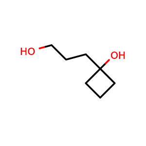 1-(3-hydroxypropyl)cyclobutan-1-ol