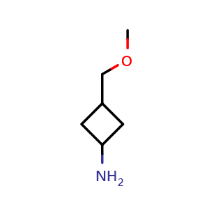 3-(methoxymethyl)cyclobutan-1-amine