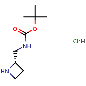 tert-butyl N-{[(2S)-azetidin-2-yl]methyl}carbamate hydrochloride