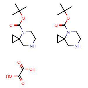 oxalic acid; bis(tert-butyl 4,7-diazaspiro[2.5]octane-4-carboxylate)