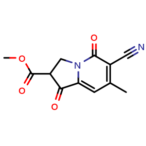 Methyl 6-cyano-7-methyl-1,5-dioxo-1,2,3,5-tetrahydroindolizine-2-carboxylate