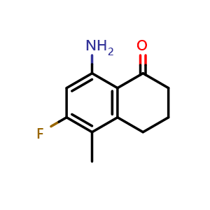 8-Amino-6-fluoro-5-methyl-3,4-dihydronaphthalen-1(2H)-one