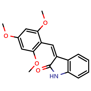 Chemical structure of IC261 , CAS 186611-52-9, AChemBlock O33688