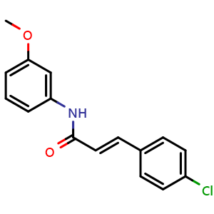 Chemical structure of SB 366791 , CAS 472981-92-3, AChemBlock O33695