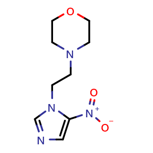 Chemical structure of Nimorazole , CAS 6506-37-2, AChemBlock O33716