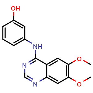 Chemical structure of WHI-P180 , CAS 211555-08-7, AChemBlock O33726