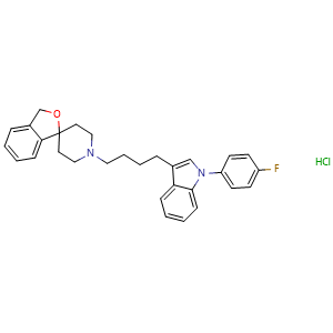 Chemical structure of Siramesine hydrochloride , CAS 224177-60-0, AChemBlock O33749