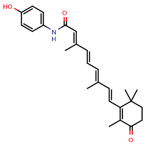 Chemical structure of 4-Oxofenretinide , CAS 865536-65-8, AChemBlock O33763