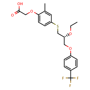 Chemical structure of MBX-8025 , CAS 851528-79-5, AChemBlock O33777