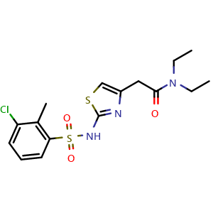 Chemical structure of BVT-14225 , CAS 376638-65-2, AChemBlock O33797