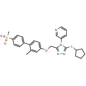 Chemical structure of NMS-873 , CAS 1418013-75-8, AChemBlock O33804