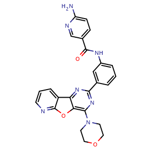 Chemical structure of YM-201636 , CAS 371942-69-7, AChemBlock O33812