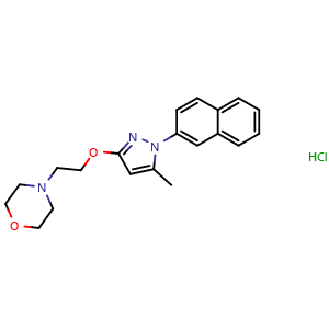 Chemical structure of S1RA hydrochloride , CAS 1265917-14-3, AChemBlock O33819