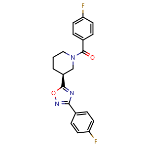 Chemical structure of ADX 47273 , CAS 851881-60-2, AChemBlock O33840