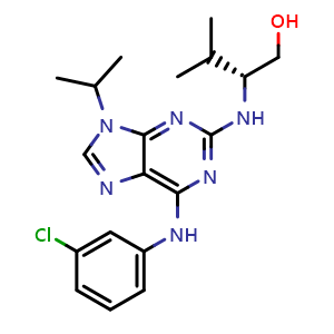 Chemical structure of Purvalanol A , CAS 212844-53-6, AChemBlock O33856