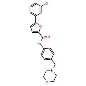 Chemical structure of CID-2011756 , CAS 638156-11-3, AChemBlock O33881
