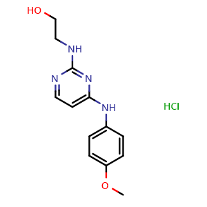 Chemical structure of Cardiogenol C hydrochloride , CAS 671225-39-1, AChemBlock O33909