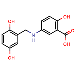 Chemical structure of Lavendustin c , CAS 125697-93-0, AChemBlock O33927