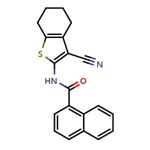 Chemical structure of SC-202671 , CAS 312917-14-9, AChemBlock O33947