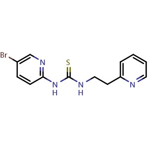 Chemical structure of Trovirdine , CAS 149488-17-5, AChemBlock O33954