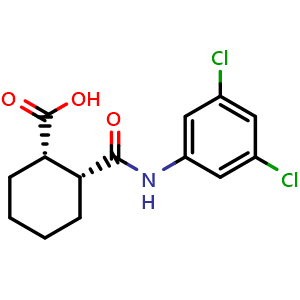 (1S,2R)-2-((3,5-DICHLOROPHENYL)CARBAMOYL)CYCLOHEXANECARBOXYLIC ACID