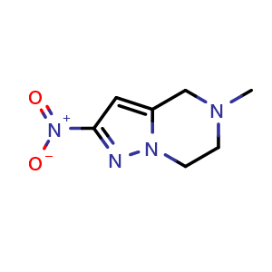 5-Methyl-2-nitro-4,5,6,7-tetrahydropyrazolo[1,5-a]pyrazine