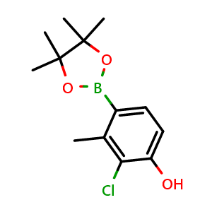 2-Chloro-3-methyl-4-(4,4,5,5-tetramethyl-1,3,2-dioxaborolan-2-yl)phenol