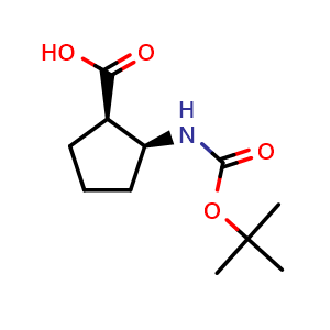 (1R,2S)-2-((tert-Butoxycarbonyl)amino)cyclopentanecarboxylic acid