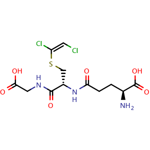 N5-((R)-1-((Carboxymethyl)amino)-3-(((E)-1,2-dichlorovinyl)thio)-1-oxopropan-2-yl)-L-glutamine