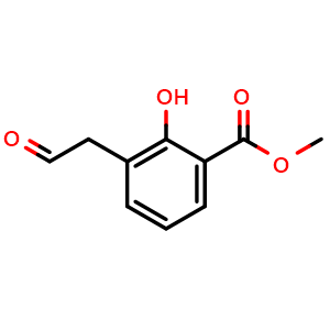 2-Hydroxy-3-(2-oxo-ethyl)-benzoic acid methyl ester