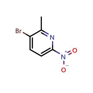 3-Bromo-2-methyl-6-nitro-pyridine