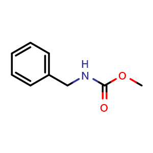 Chemical structure of Benzyl-carbamic acid methyl ester , CAS 5817-70-9, AChemBlock O34236