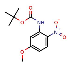 tert-Butyl 5-methoxy-2-nitrophenylcarbamate