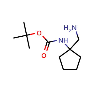 tert-Butyl 1-(aminomethyl)cyclopentylcarbamate