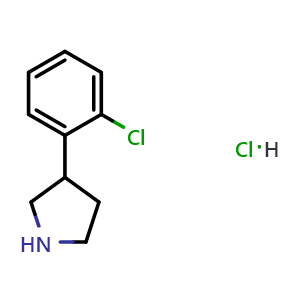 3-(2-Chlorophenyl)pyrrolidine hydrochloride