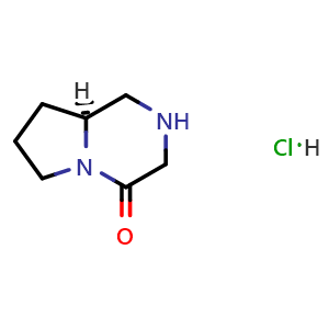 (S)-Hexahydro-pyrrolo[1,2-a]pyrazin-4-one hydrochloride